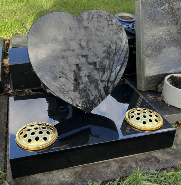 Desk Heart Cremation Memorial